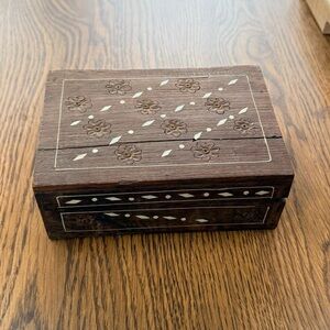 Handcrafted Wooden Decorative Box
